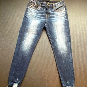 Buckle Black Fit #53 Skinny ankle Jeans Size 27